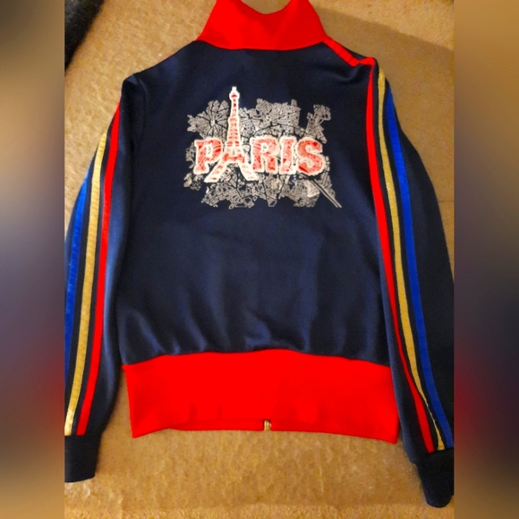 ADIDAS Originals Vintage Paris Track Jacket Sz Small - Picture 3 of 6